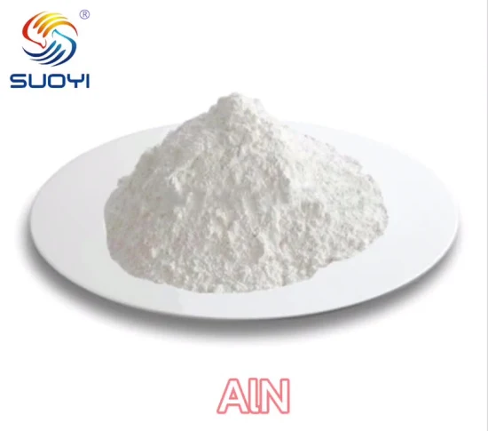 Polvere di nitruro di alluminio termicamente conduttivo Micron Aln 5um 10um per ceramica tecnica, substrati termicamente conduttivi